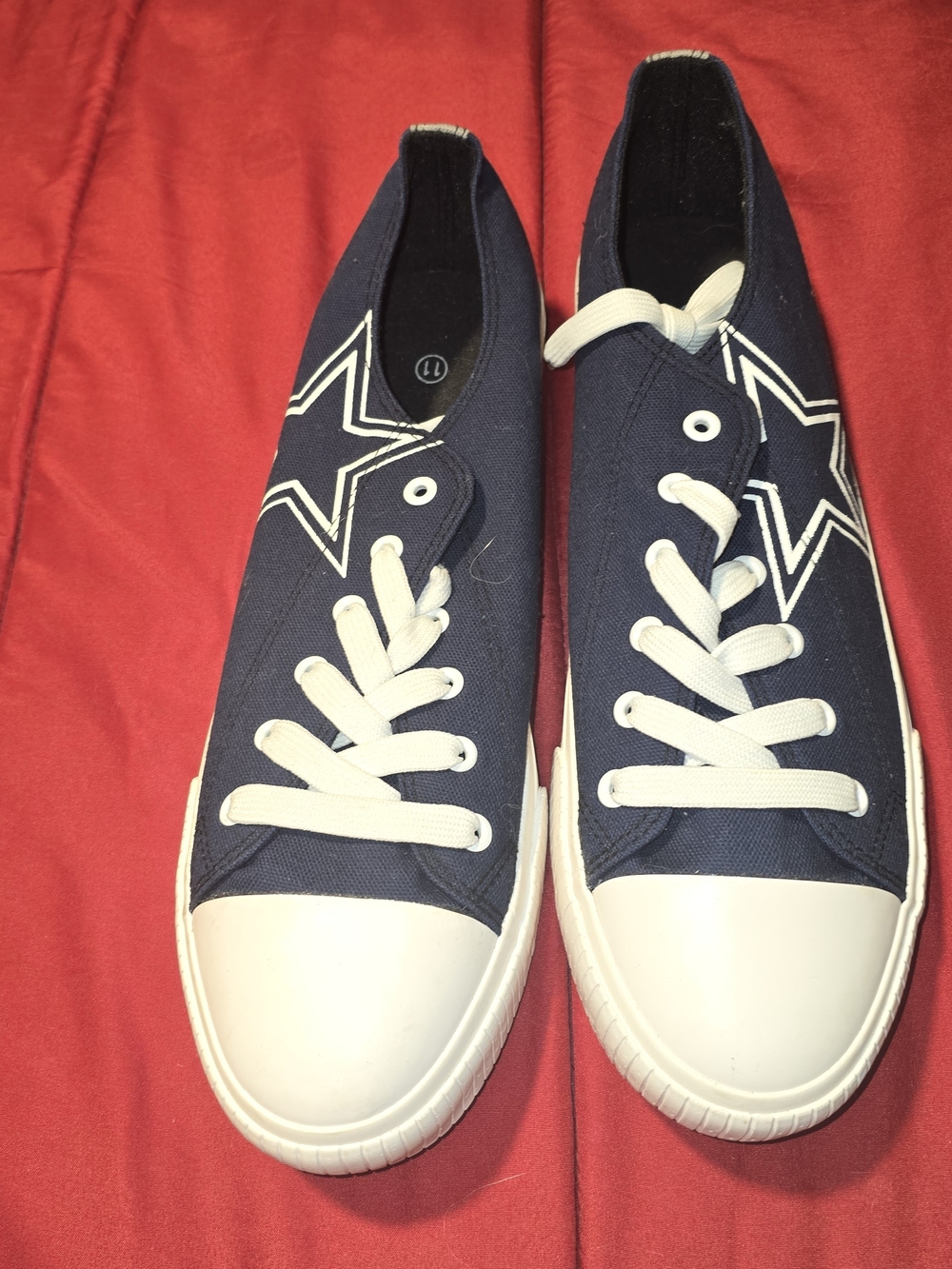 Dallas Cowboys Canvas Sneakers